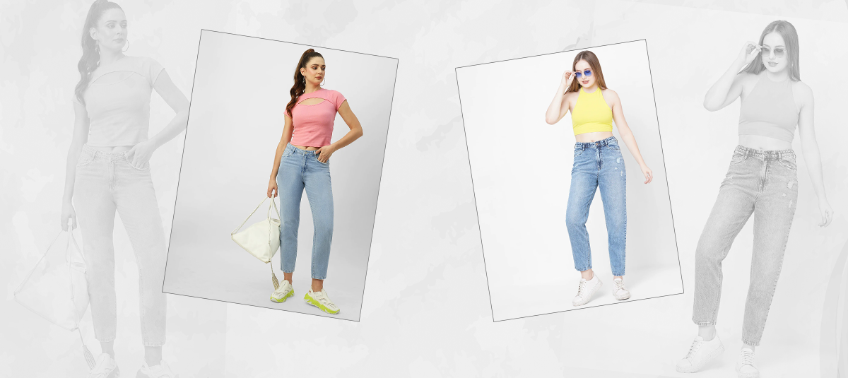 Stylish High Waist Jeans for Boys and Girls