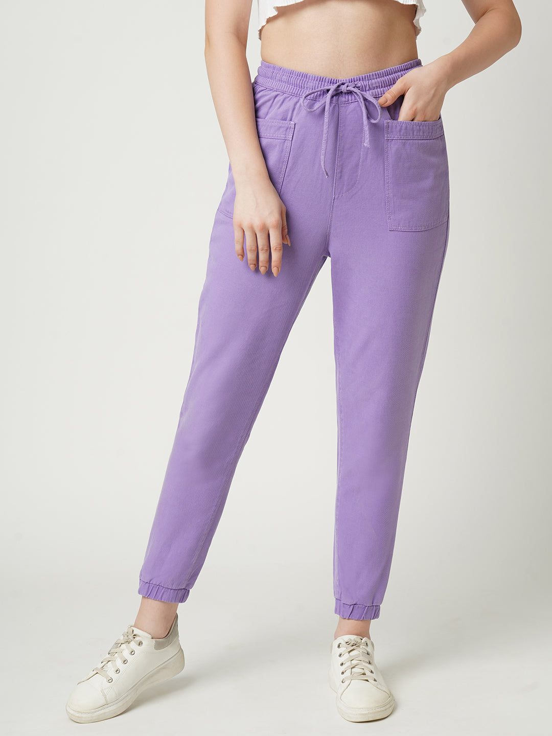 Ladies 2025 lilac joggers