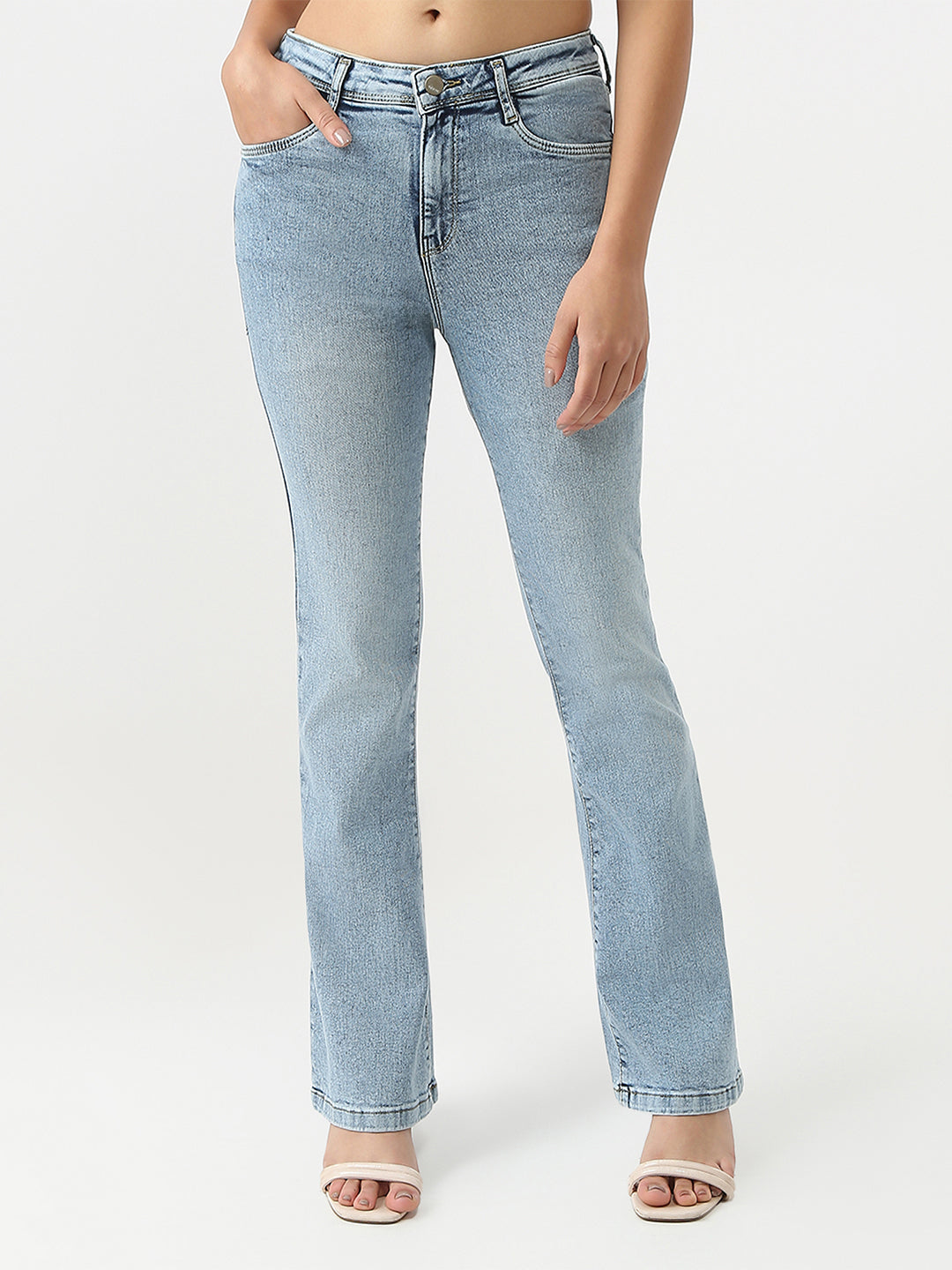 Women High-Rise  Flare Jeans