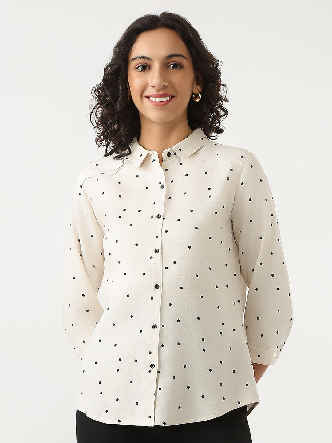 Women Slim Fit Printed Shirt