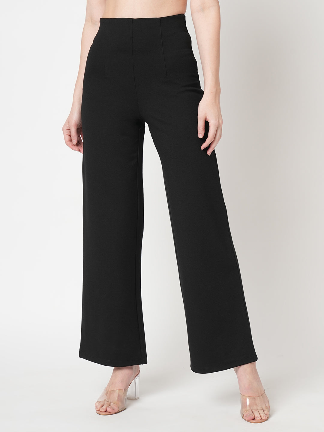 Women High-Rise Wide Leg Tregging