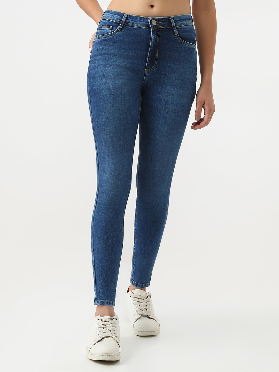 Women High Rise Skinny Fit Jeans