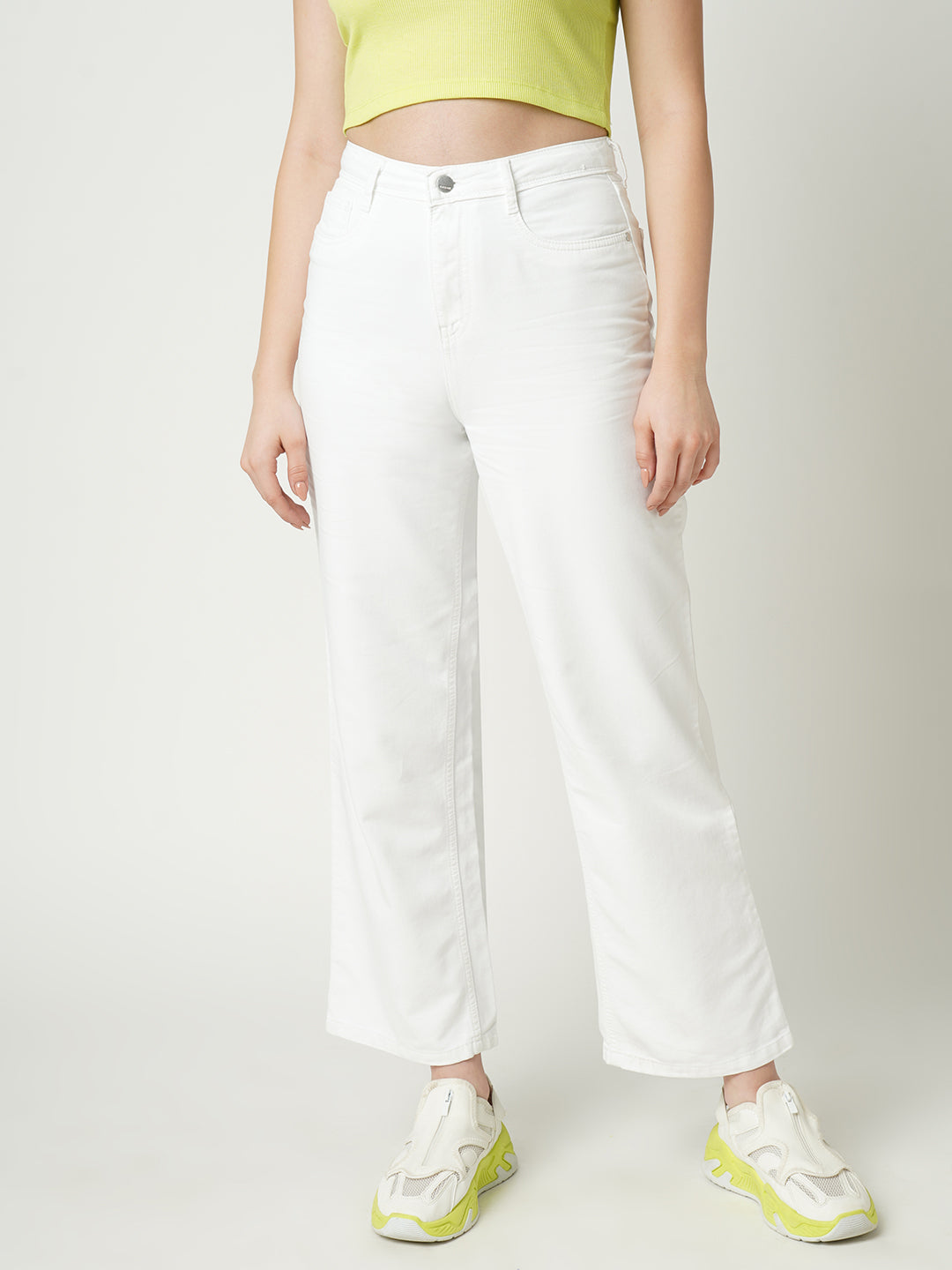 Kraus white shop jeans