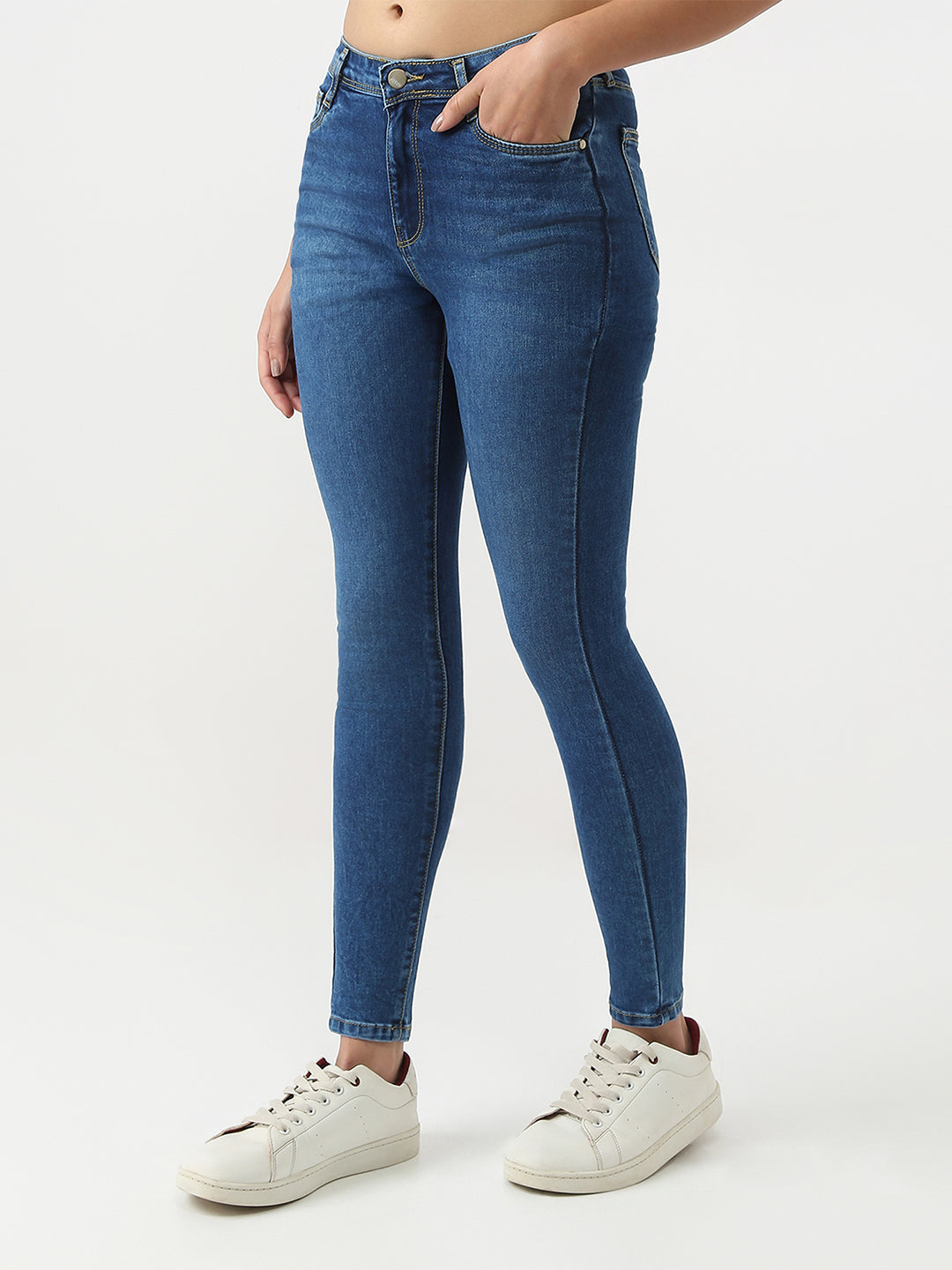 Women High Rise Skinny Fit Jeans