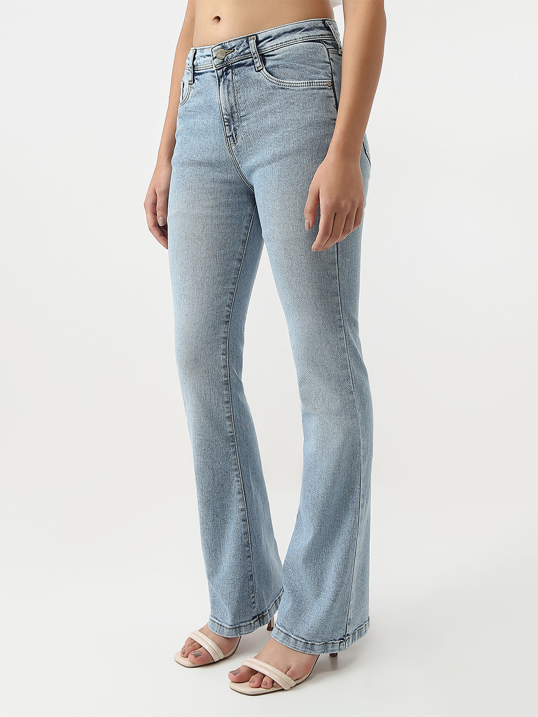 Women High-Rise  Flare Jeans