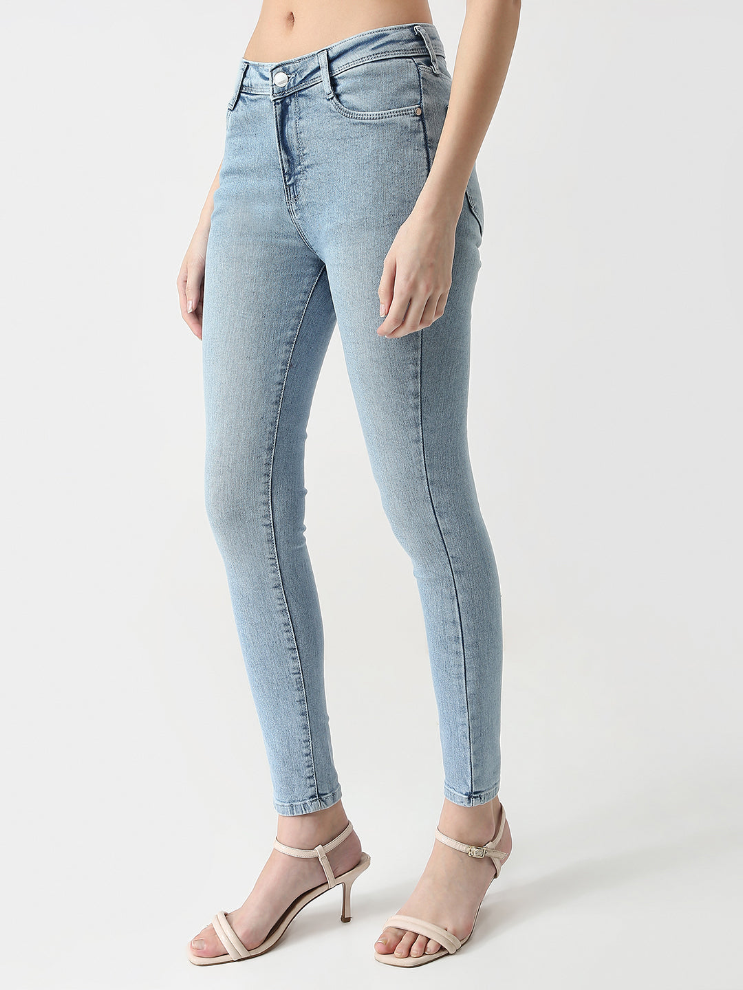 Women High Rise Skinny Fit Jeans