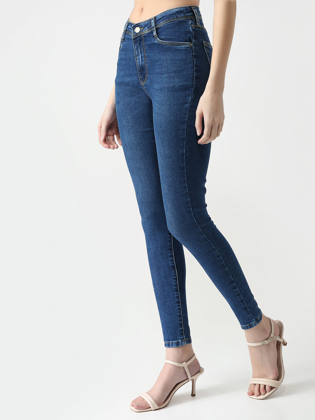 Women High Rise Skinny Fit Jeans