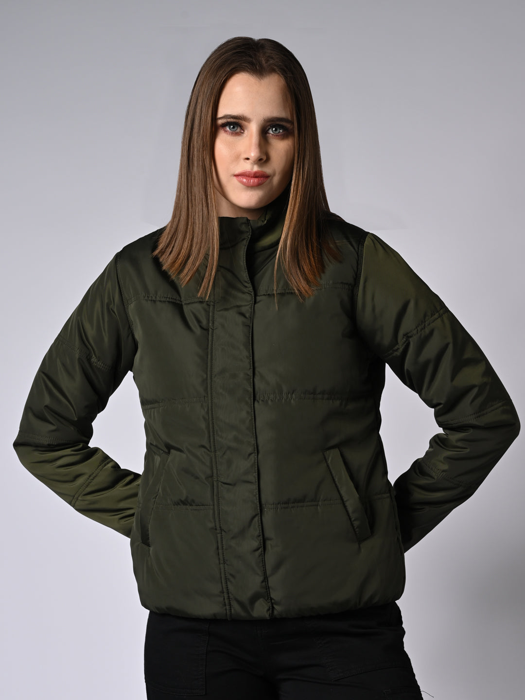 Women  Solid Slim Fit Jacket