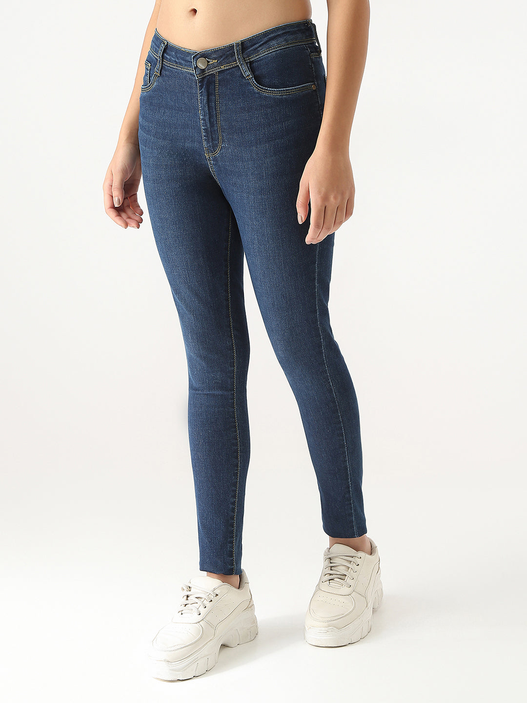 Women High Rise Skinny Fit Jeans