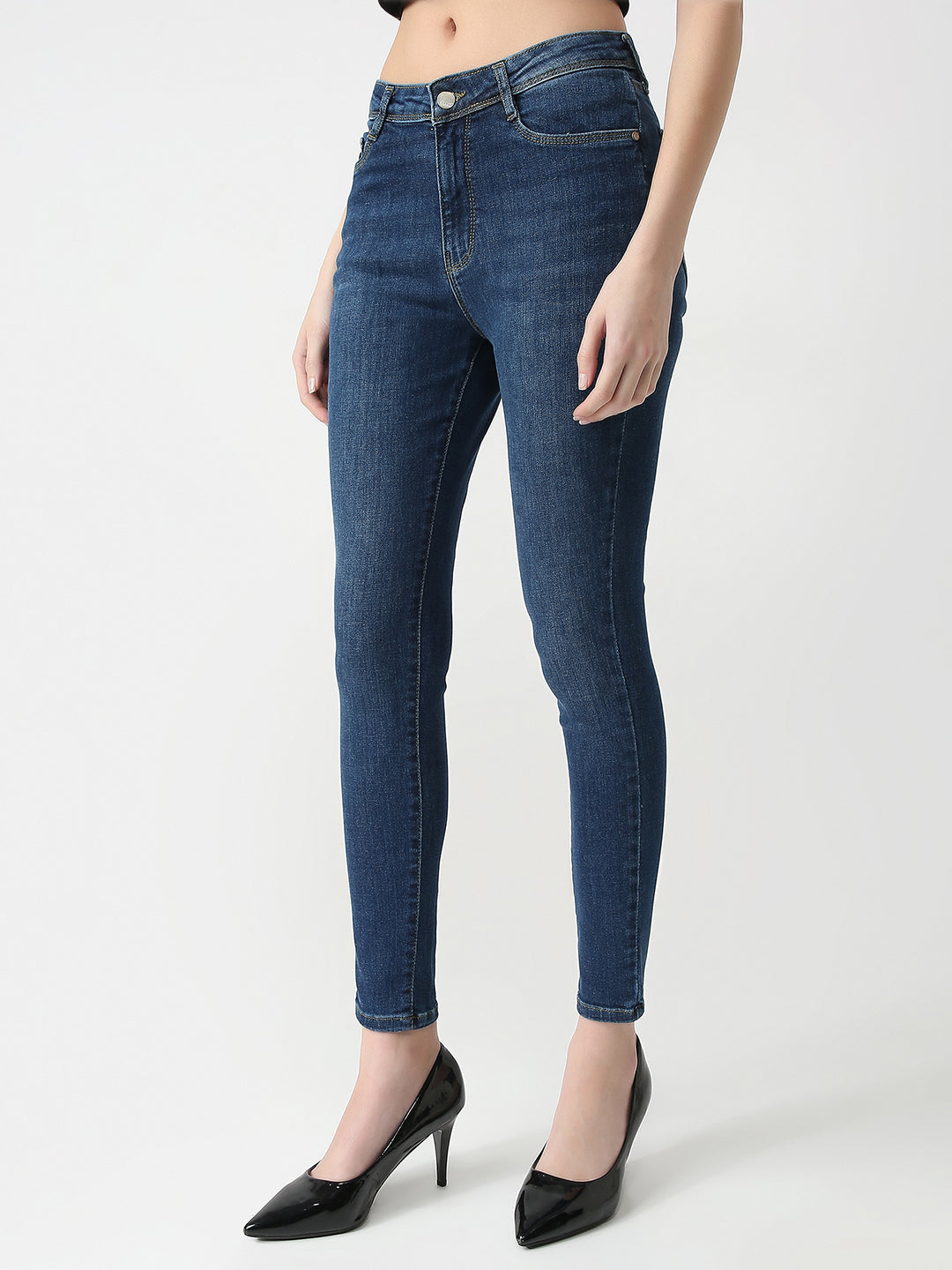 Women High Rise Skinny Fit Jeans