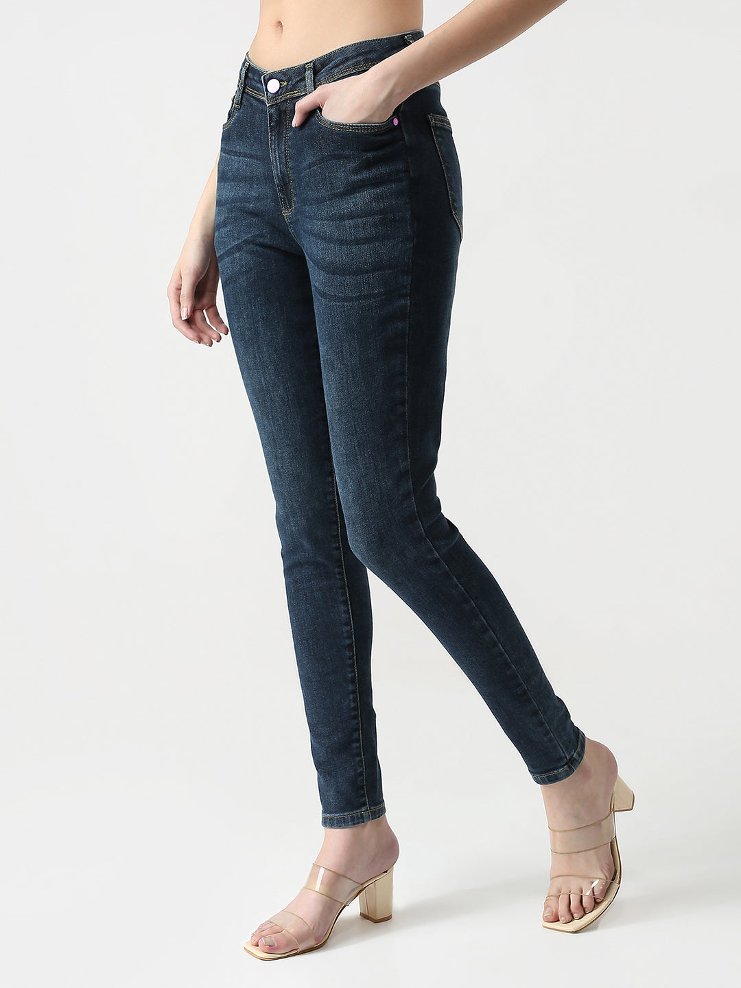 Women High Rise Skinny Fit Jeans