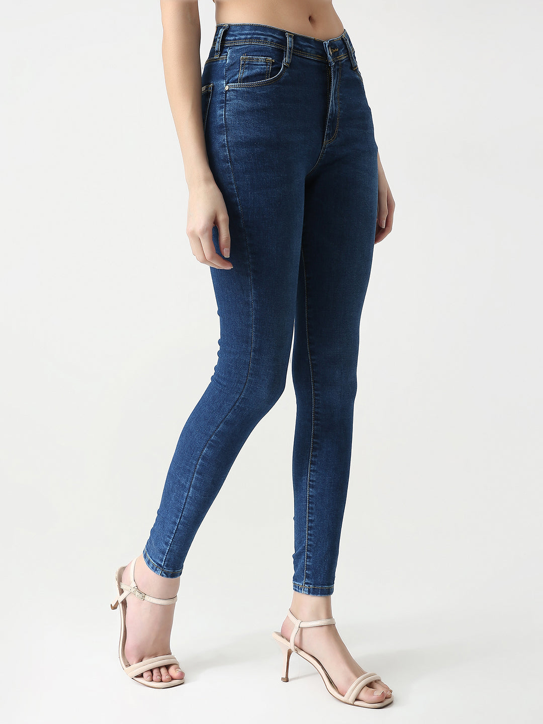 Women High Rise Skinny Fit Jeans