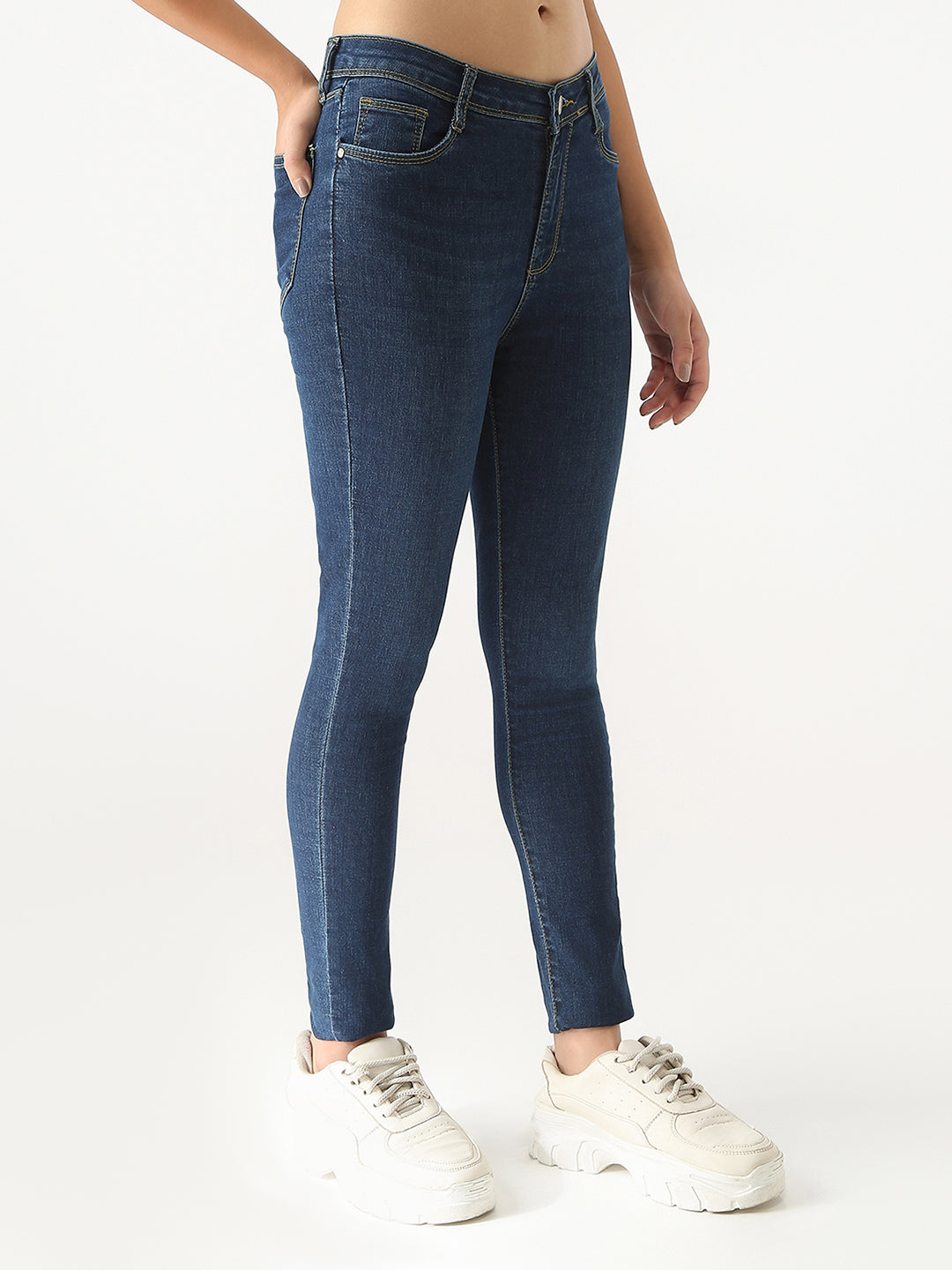 Women High Rise Skinny Fit Jeans