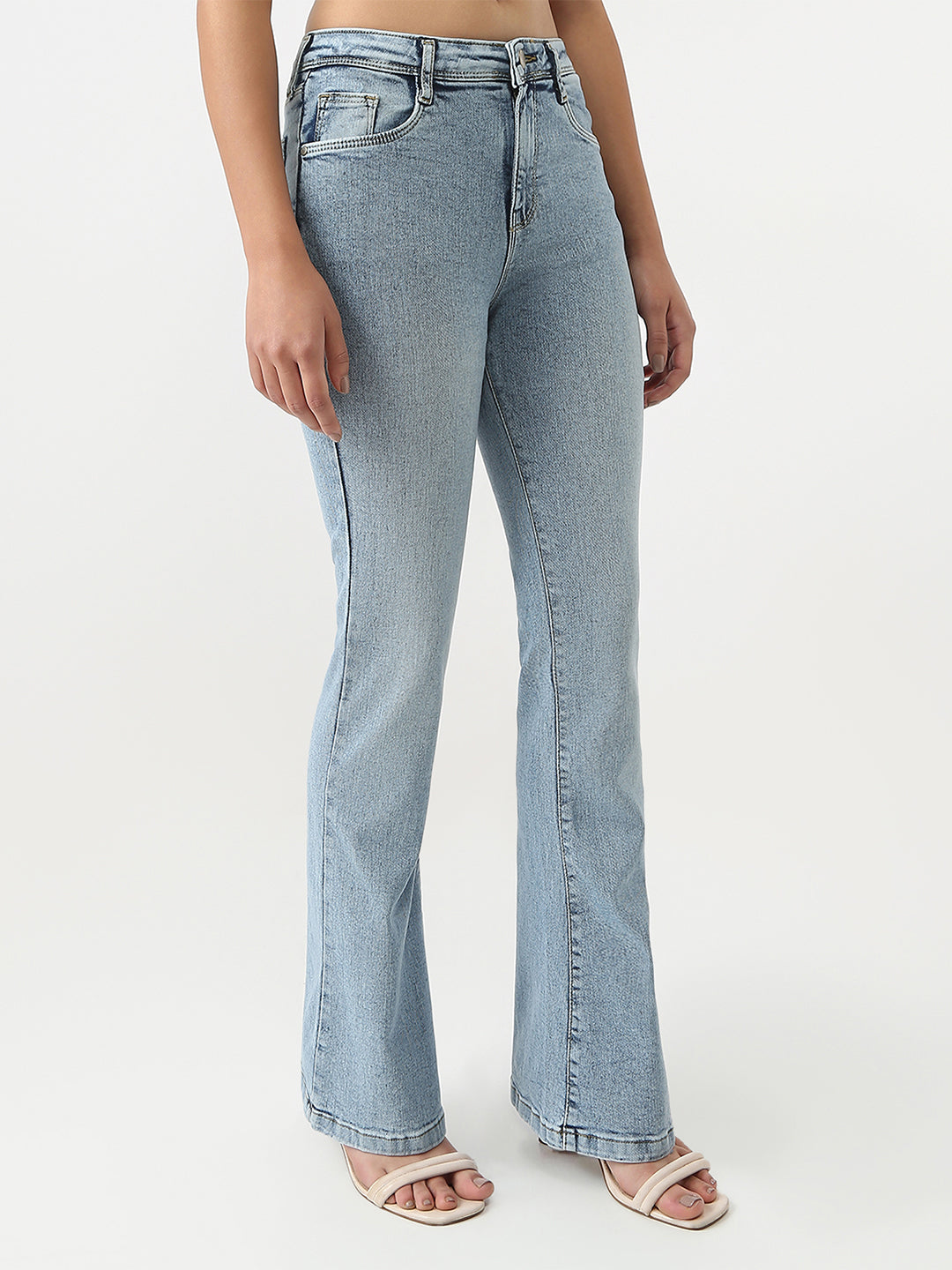 Women High-Rise  Flare Jeans