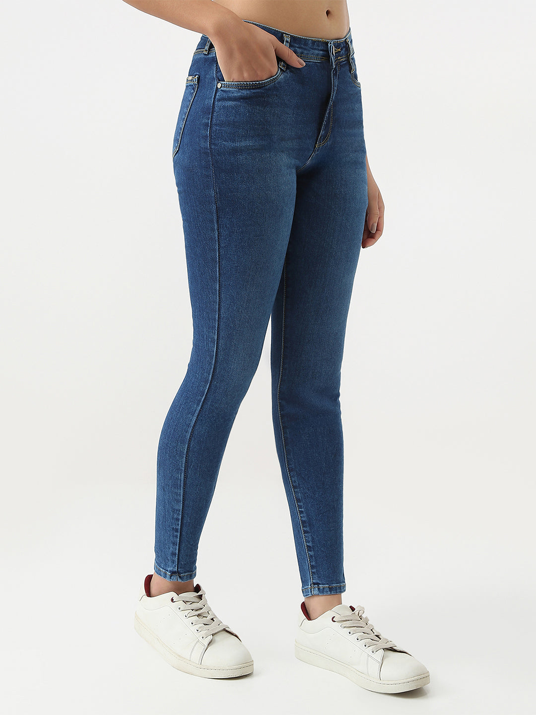 Women High Rise Skinny Fit Jeans