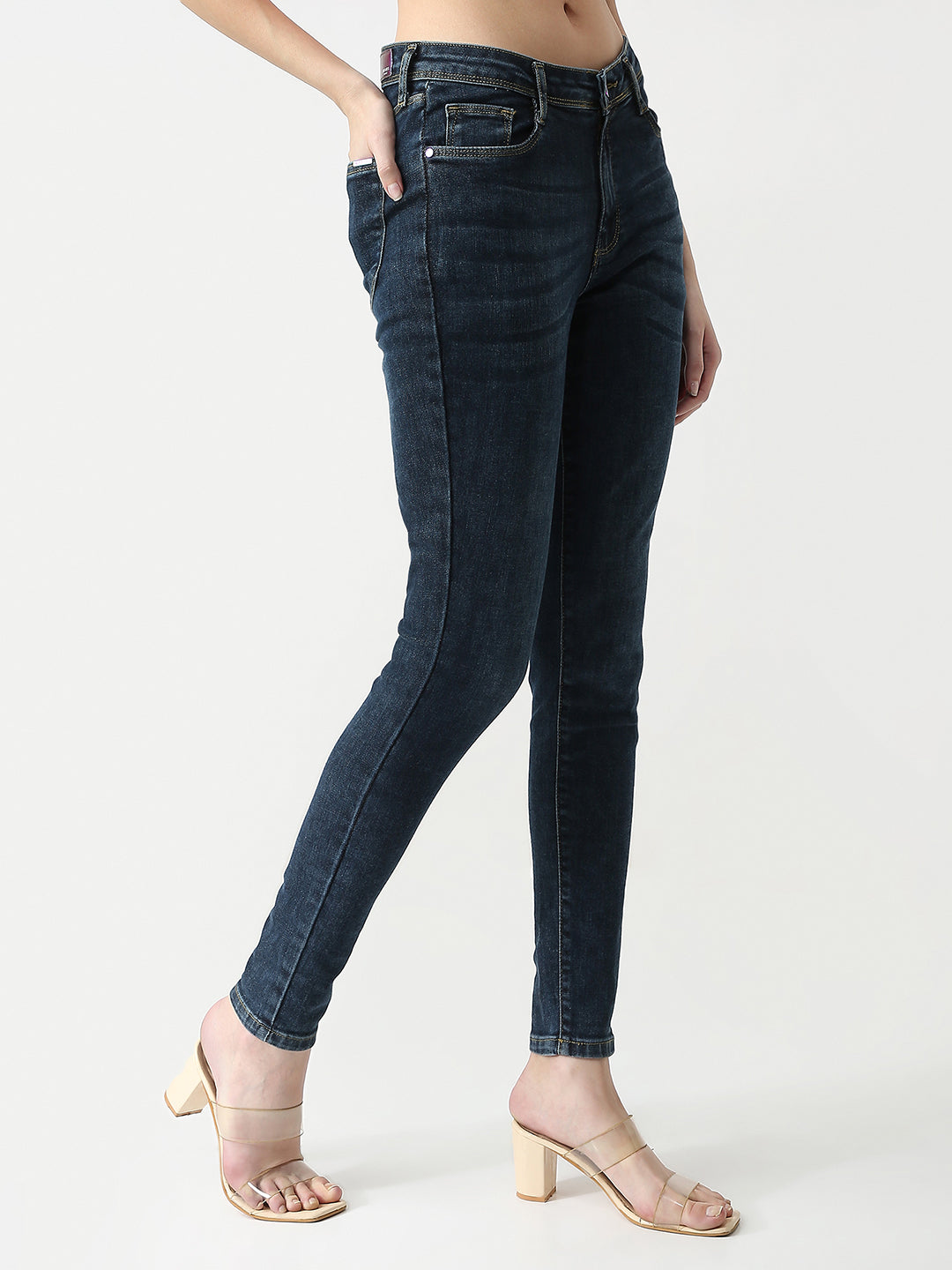 Women High Rise Skinny Fit Jeans