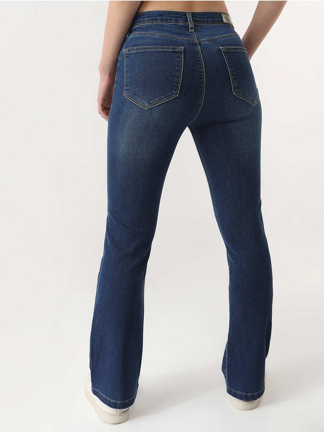 Women High-Rise Flared Jeans