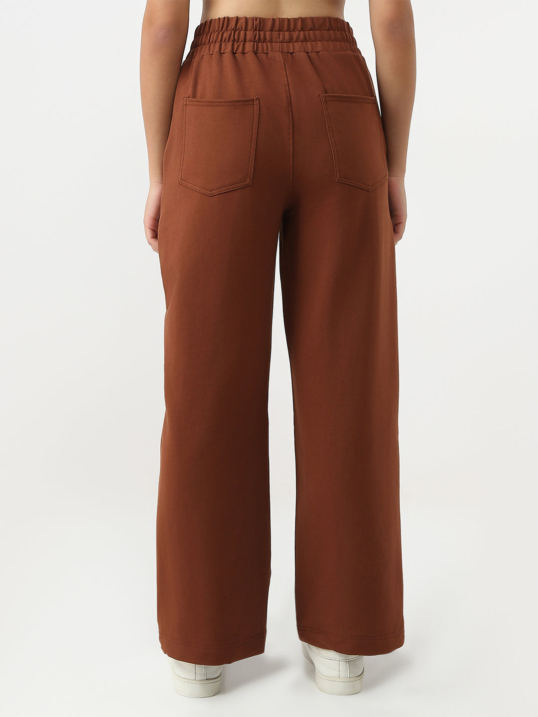 Women High Rise Loose Fit Trousers