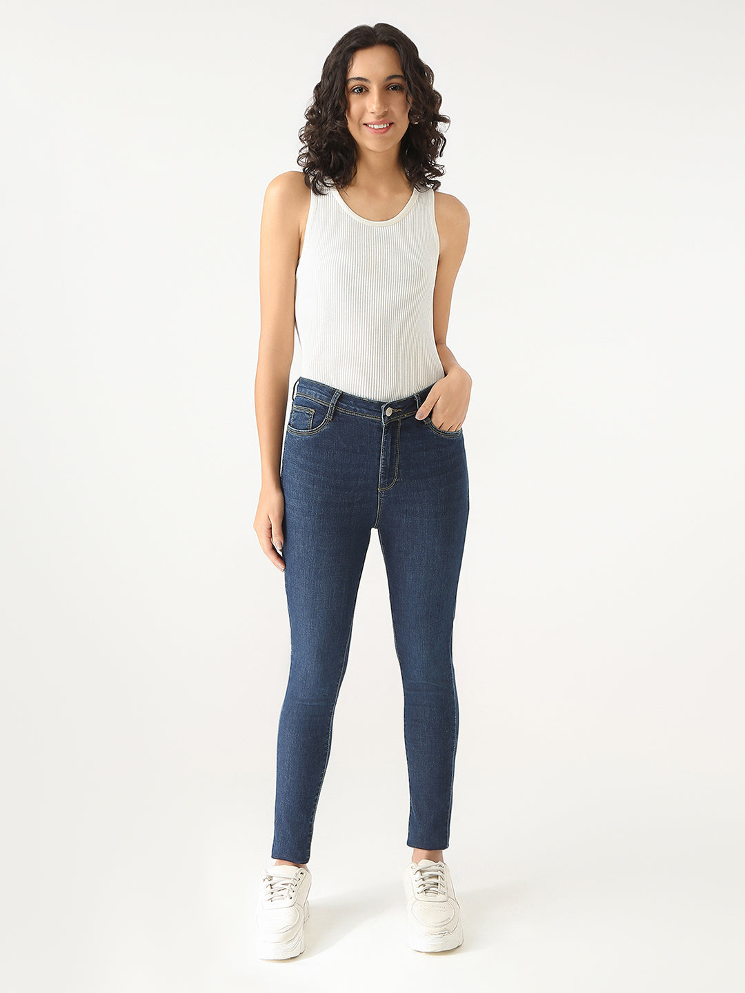 Women High Rise Skinny Fit Jeans