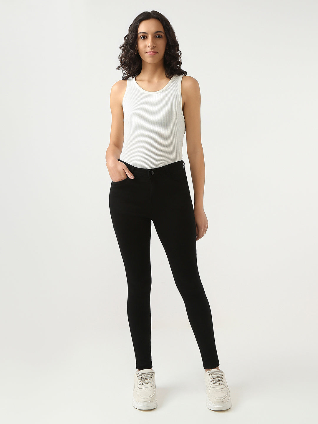 Women High-Rise Skinny Fit Jeans