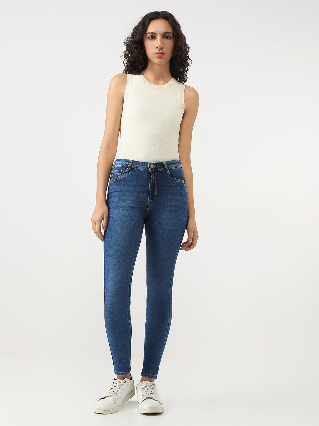 Women High Rise Skinny Fit Jeans