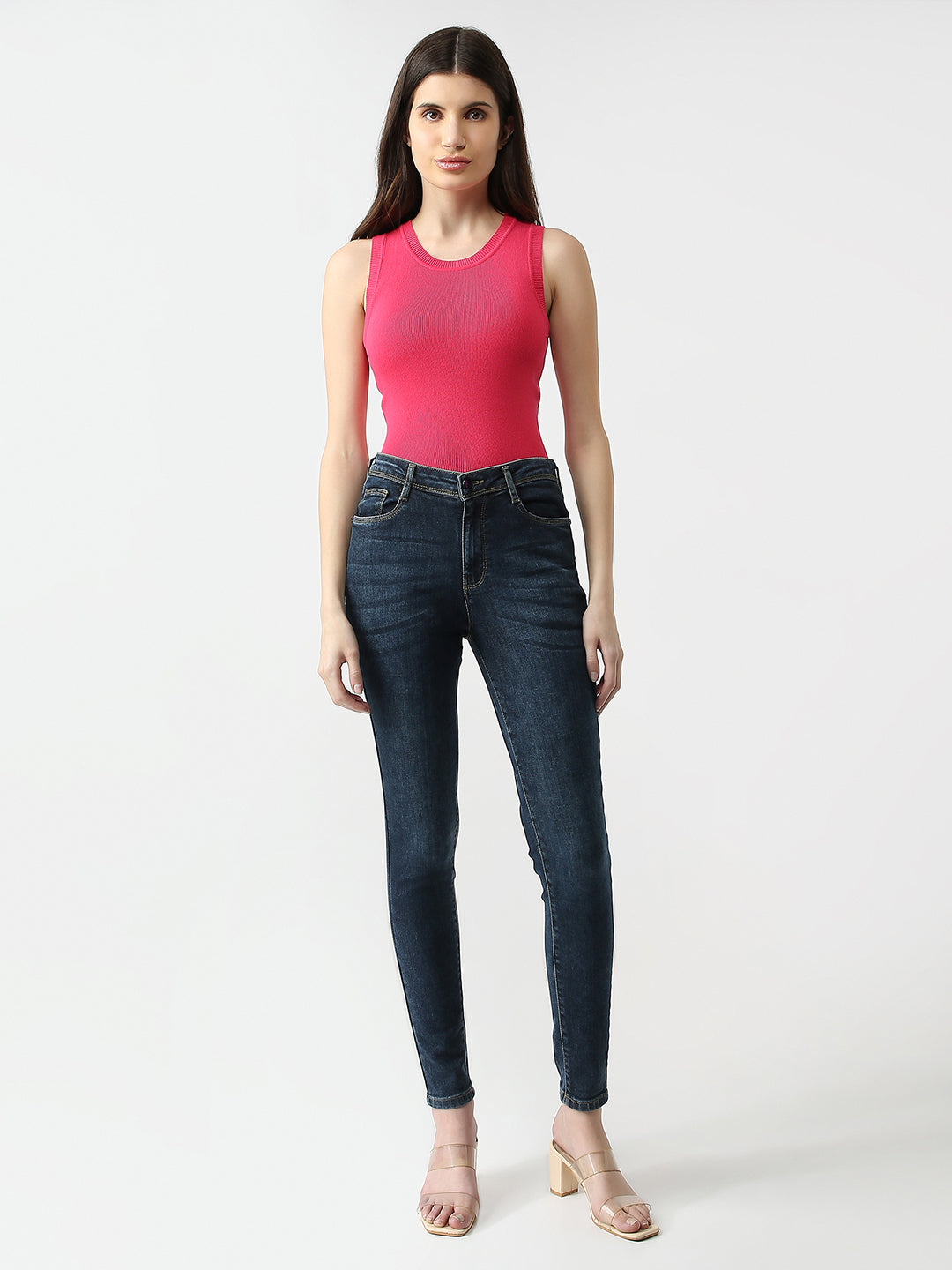 Women High Rise Skinny Fit Jeans