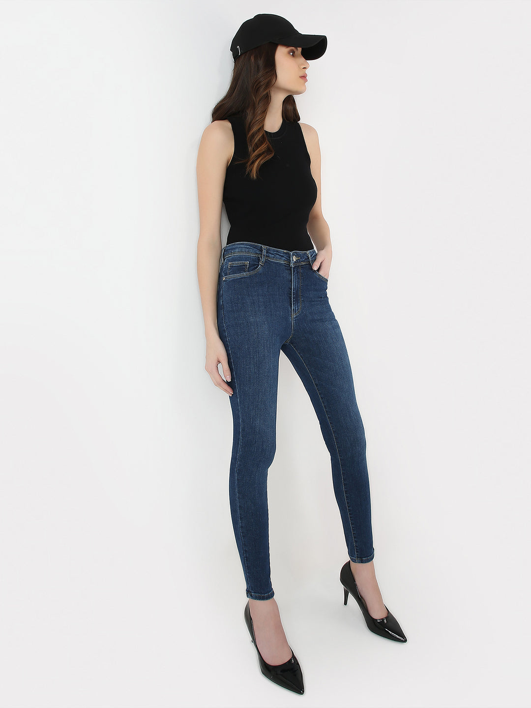 Women High Rise Skinny Fit Jeans