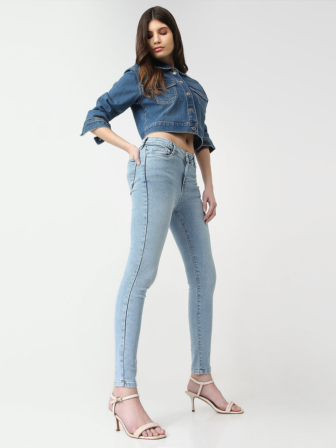 Women High Rise Skinny Fit Jeans