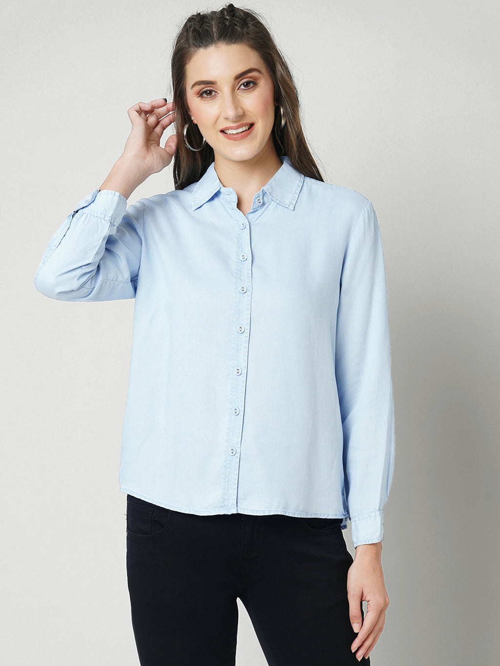 Kraus hot sale denim shirt