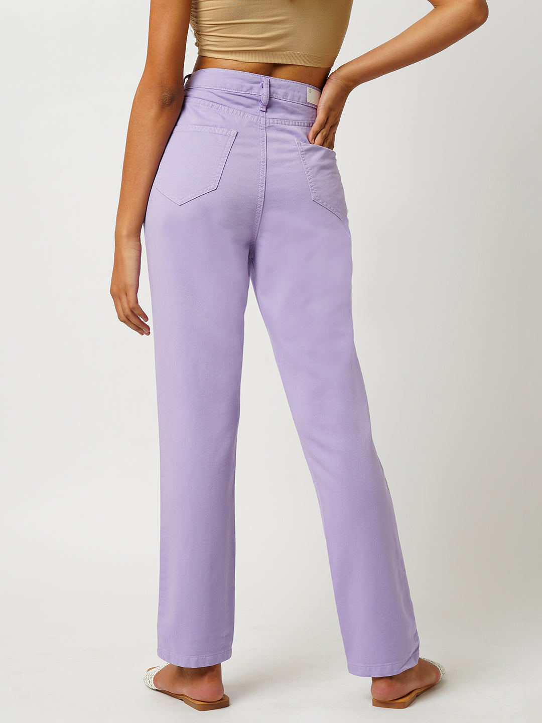 Women High-Rise Straight Fit Jeans