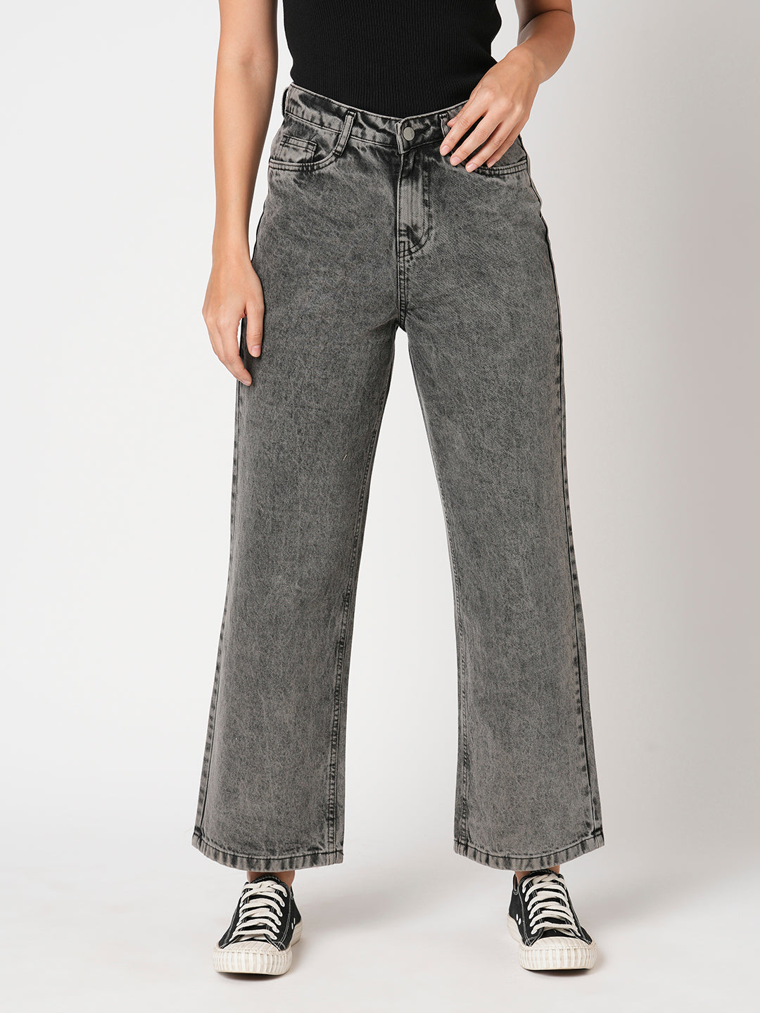 zara ripped trousers